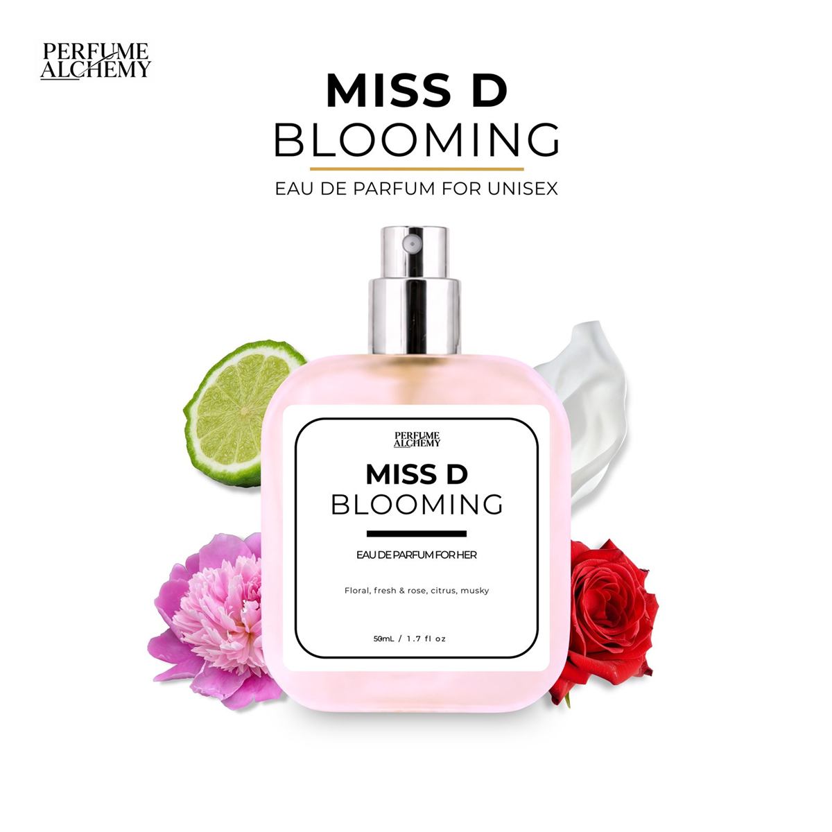 Miss D Blooming perfume listing cover